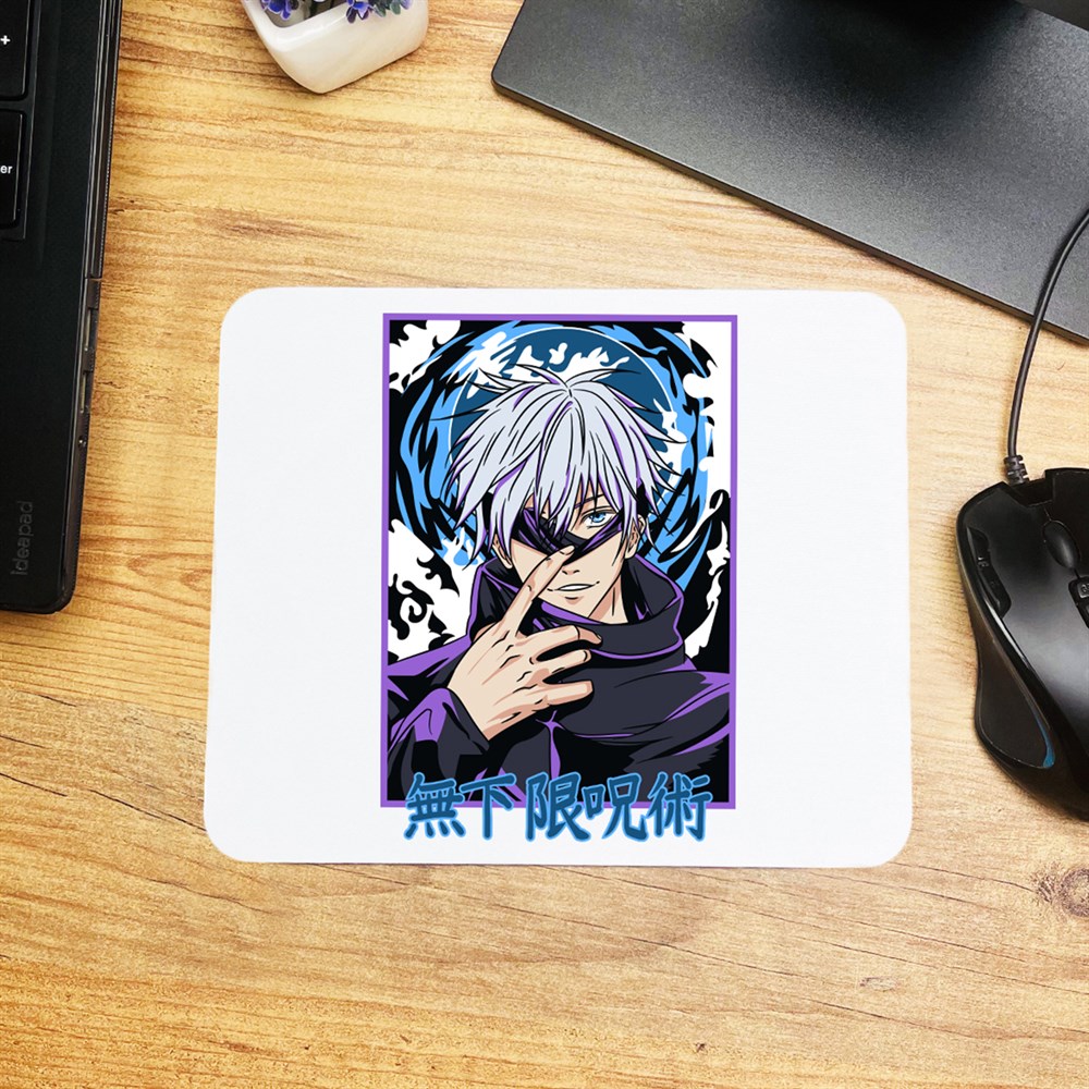 Satoru Gojo Tasarımlı Mouse Pad