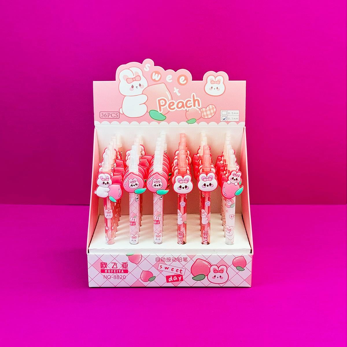 Sevimli Ayı Figürlü 0.7 Uçlu Kalem x36