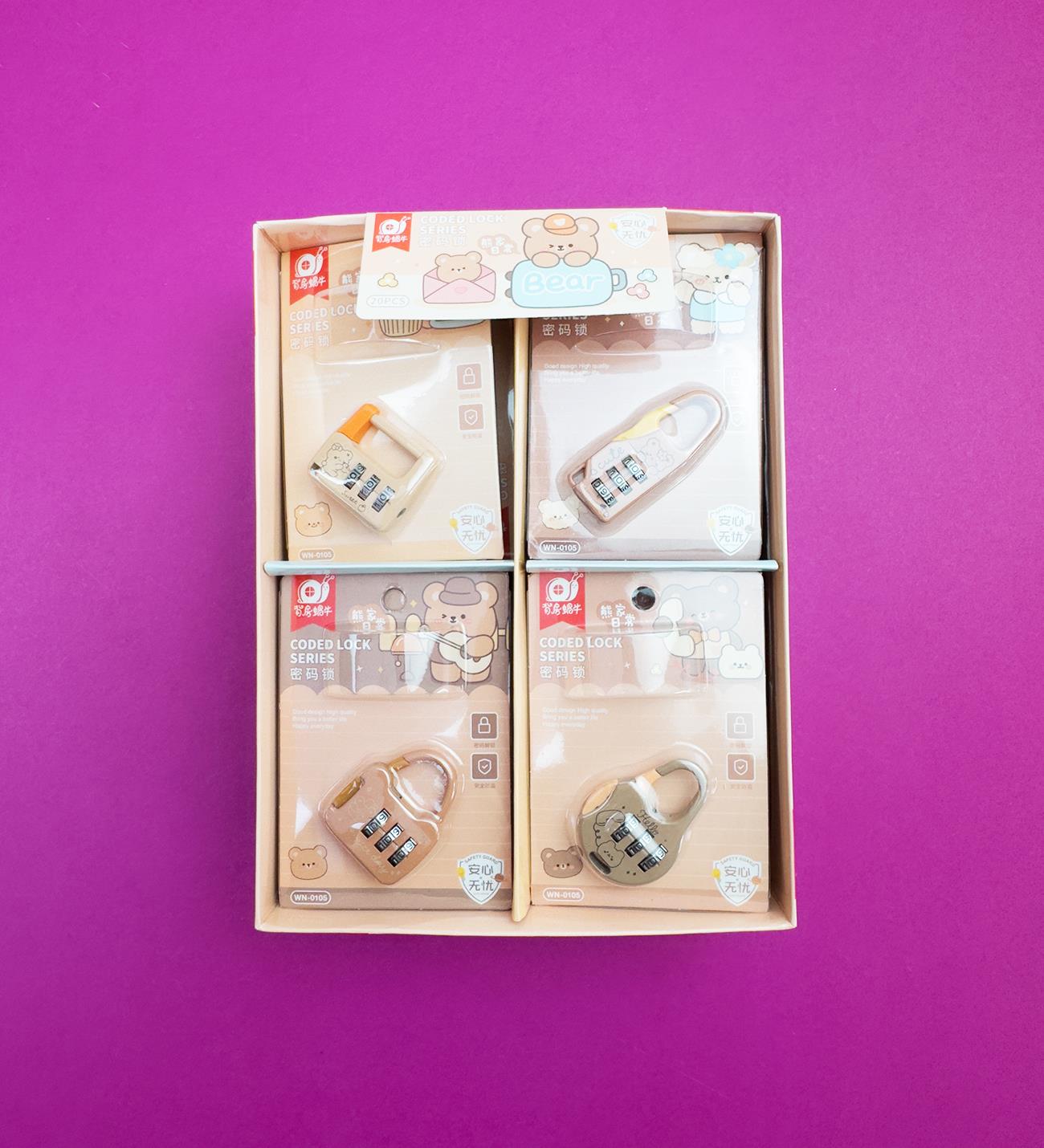 Sevimli Ayı Kilit x20