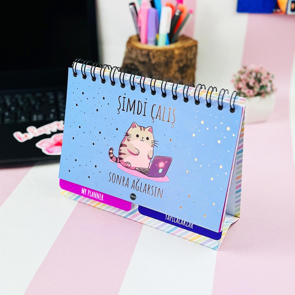 Şimdi Çalış Sonra Ağlarsın V2 Tasarımlı Konuşan Planner