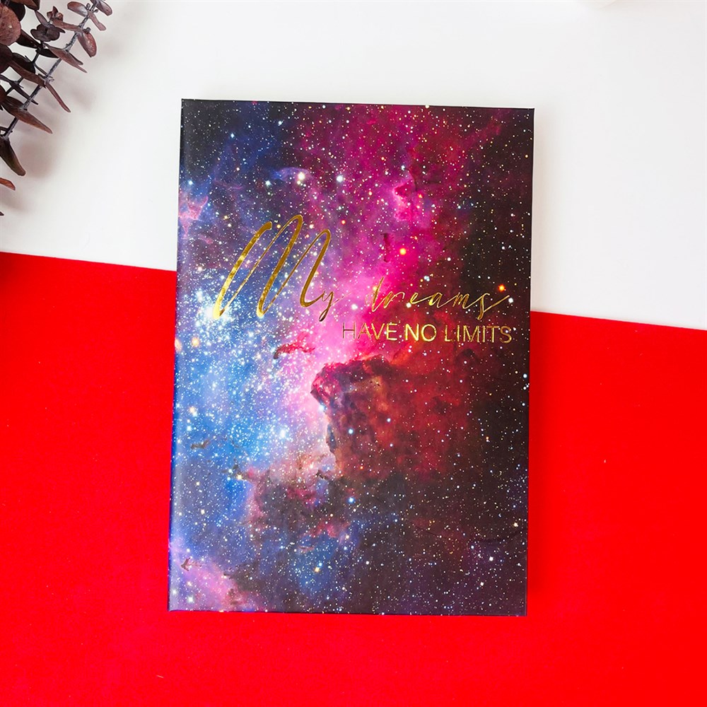 Space Dream Tasarımlı Lastikli Defter 