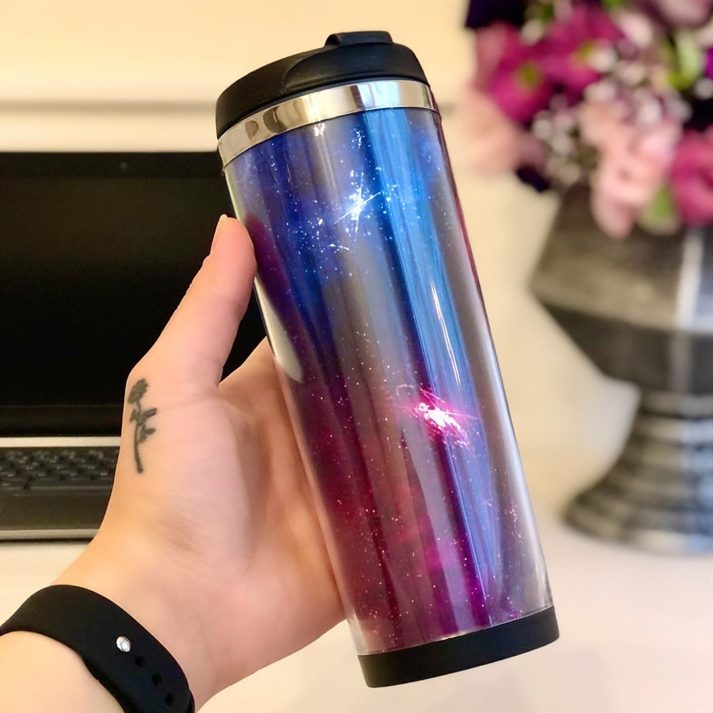 Space Tasarımlı 400 Ml Mug Bardak