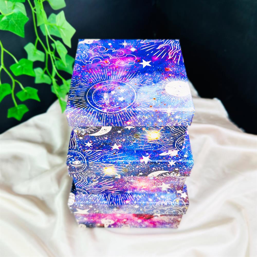 Space Tarot Tasarımlı 3'lü Kutu