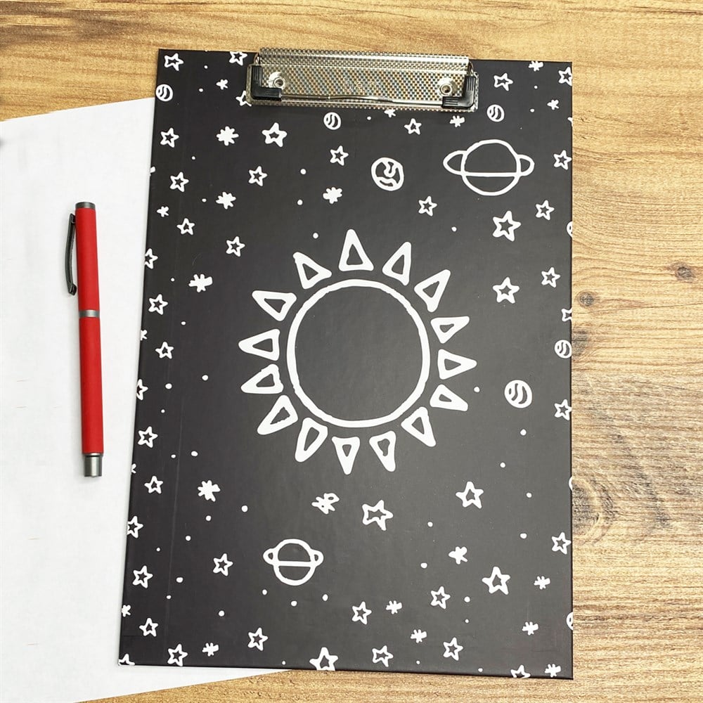 Saturn Sun Clipboard