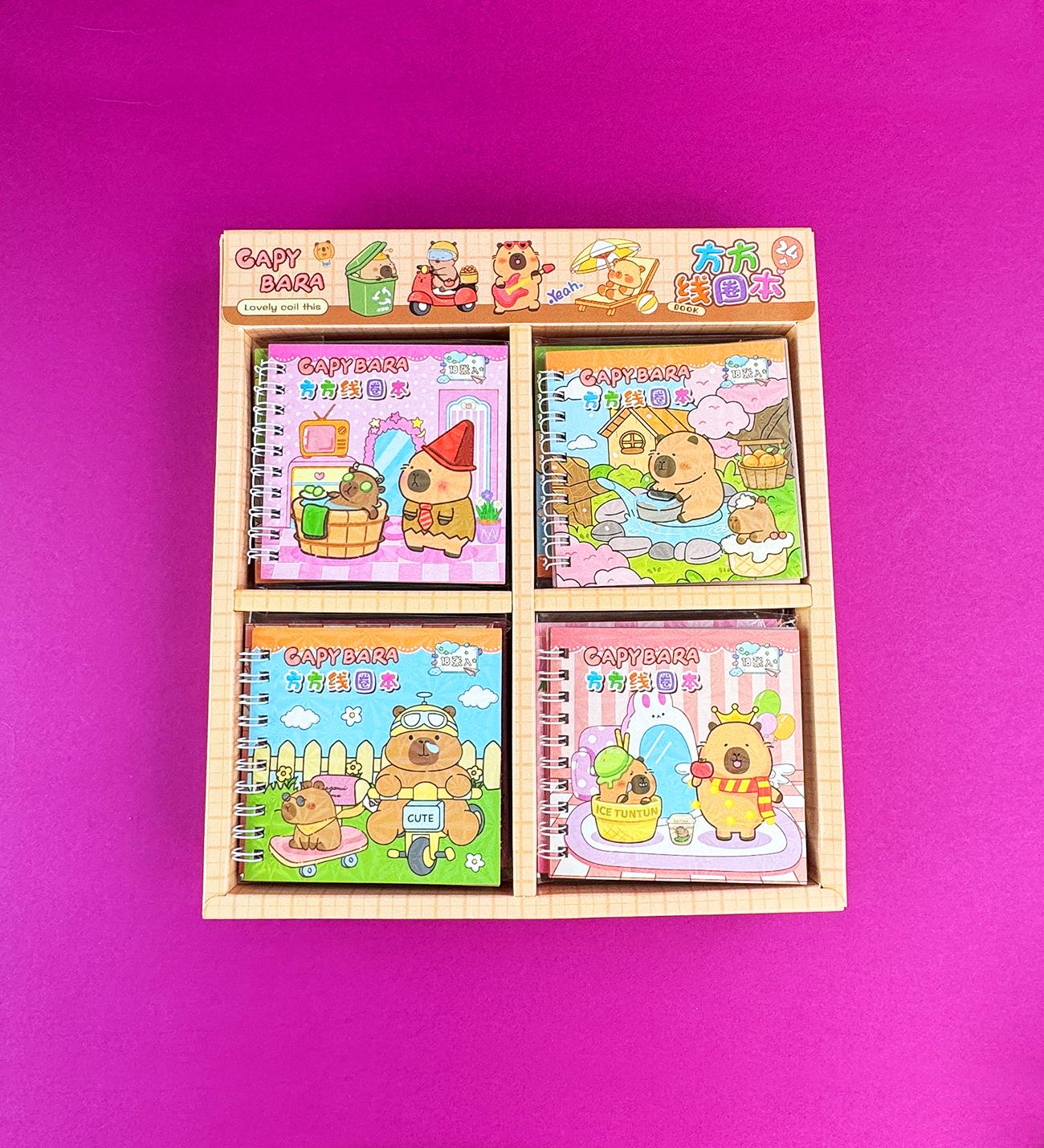 Spiralli Sticker Defter 6 Sayfa Sticker + 22 Sayfa Defter x24