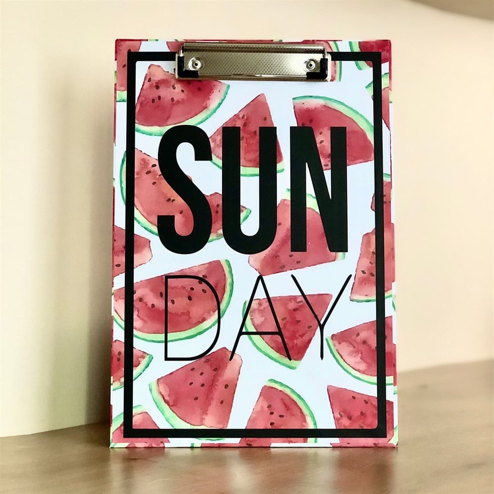Sun Day Karpuz Tasarımlı Sekreterlik
