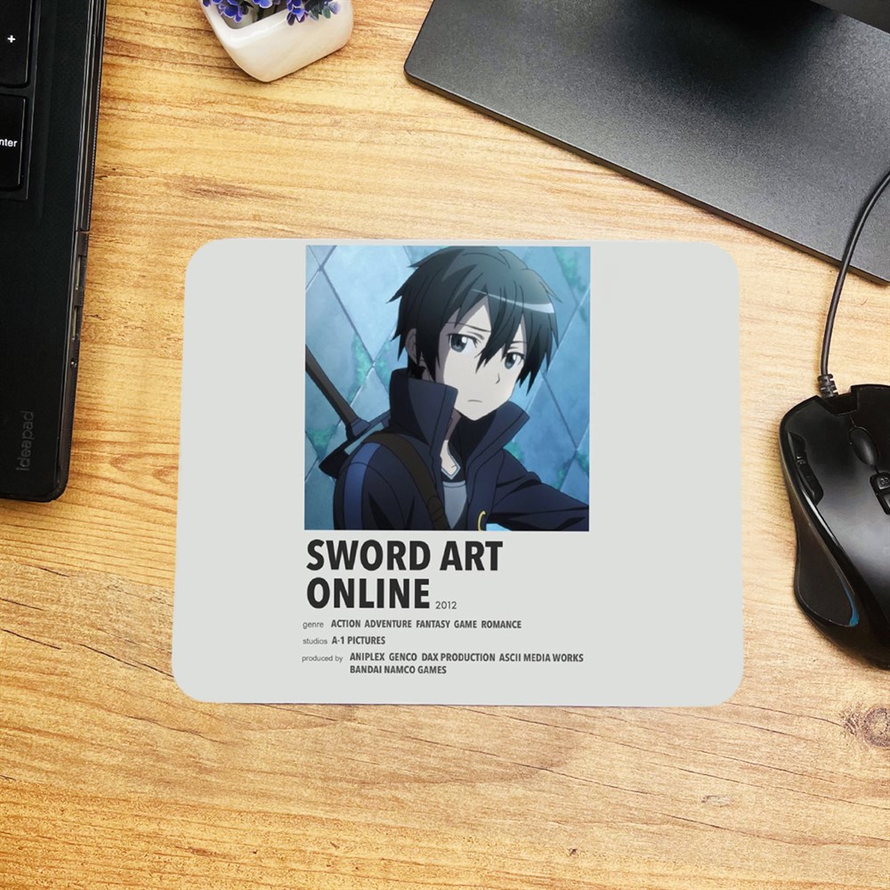 Sword Art Online Tasarımlı Mouse Pad