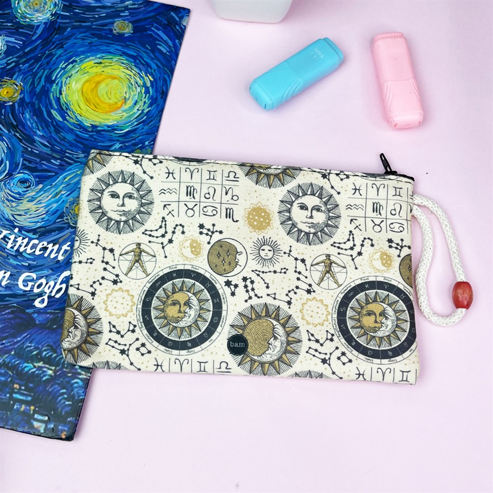 Tarot Ay Ve Güneş Tasarımlı Kalemlik