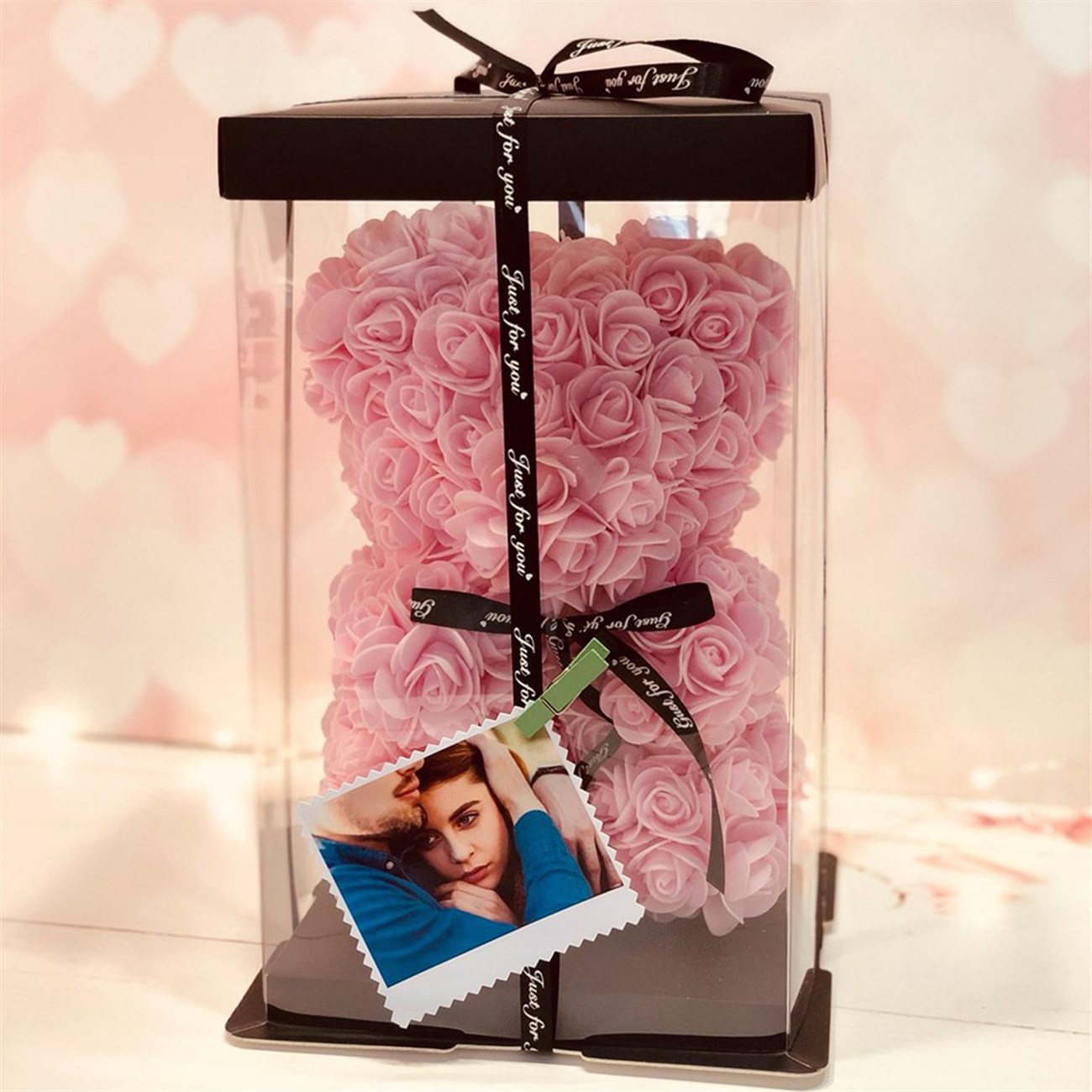 Teddy Rose Pembe Gül Ayıcık