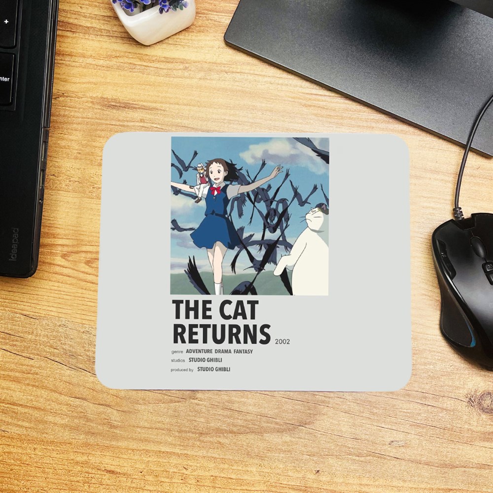 The Cat Returns Tasarımlı Mouse Pad