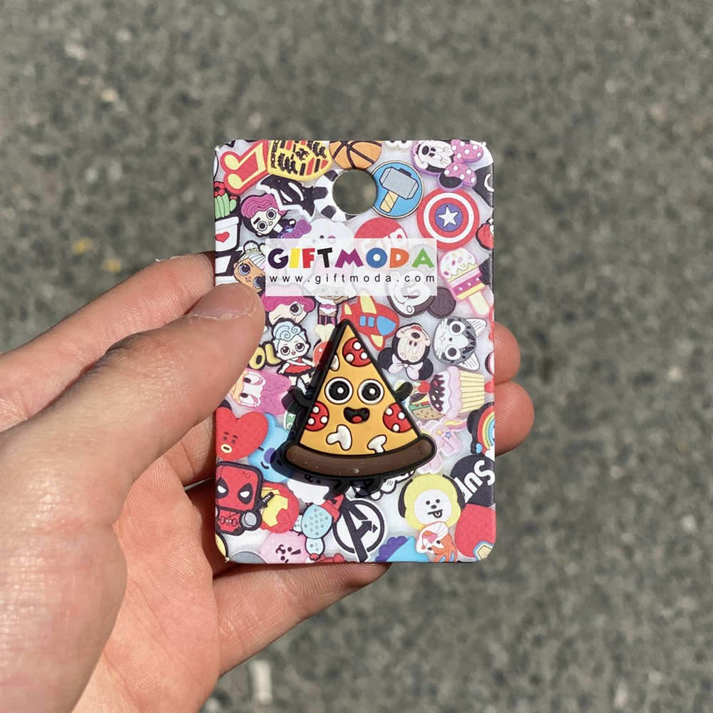 Crocs Charms Pizza Dilimi