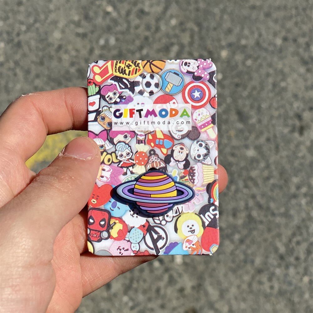 Crocs Charms Renkli Satürn