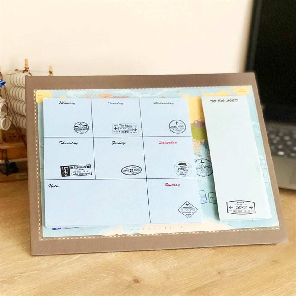 Travel Journel Tasarımlı Haftalı Planner
