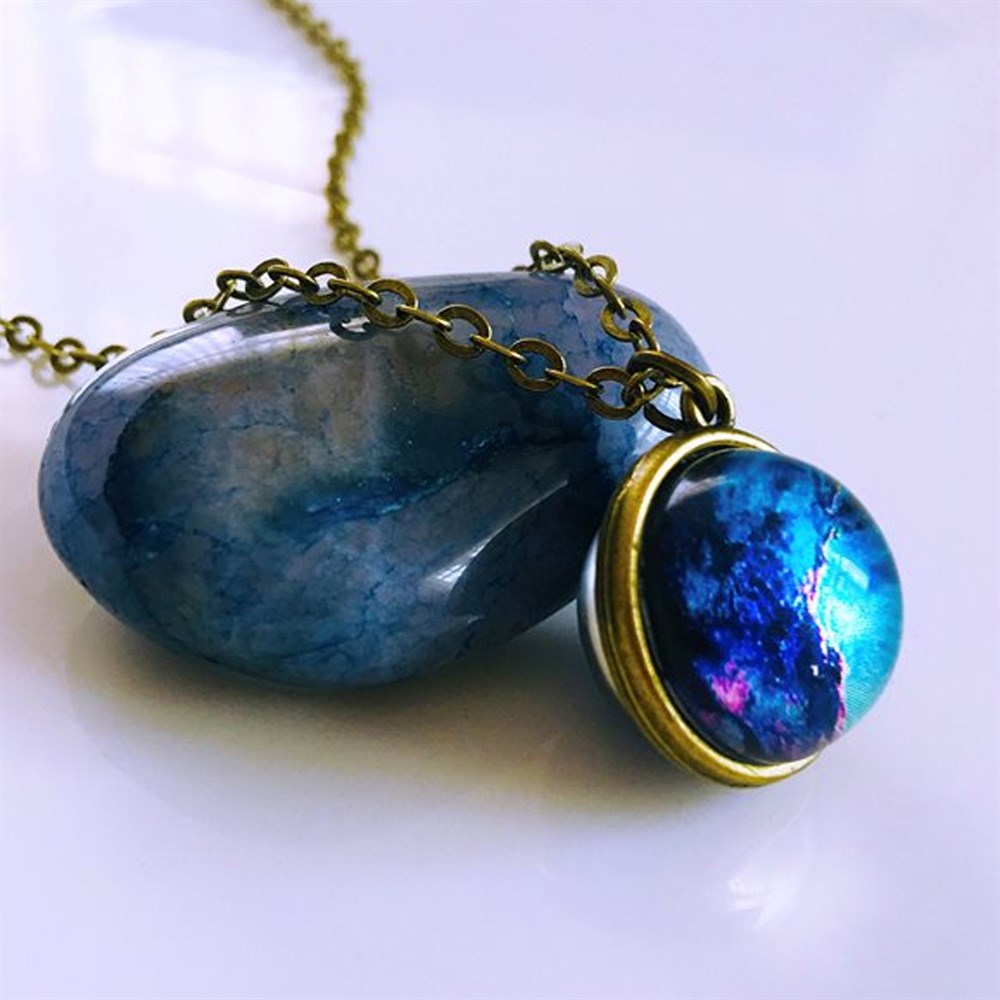 Üç Boyutlu Gezegen Kolye