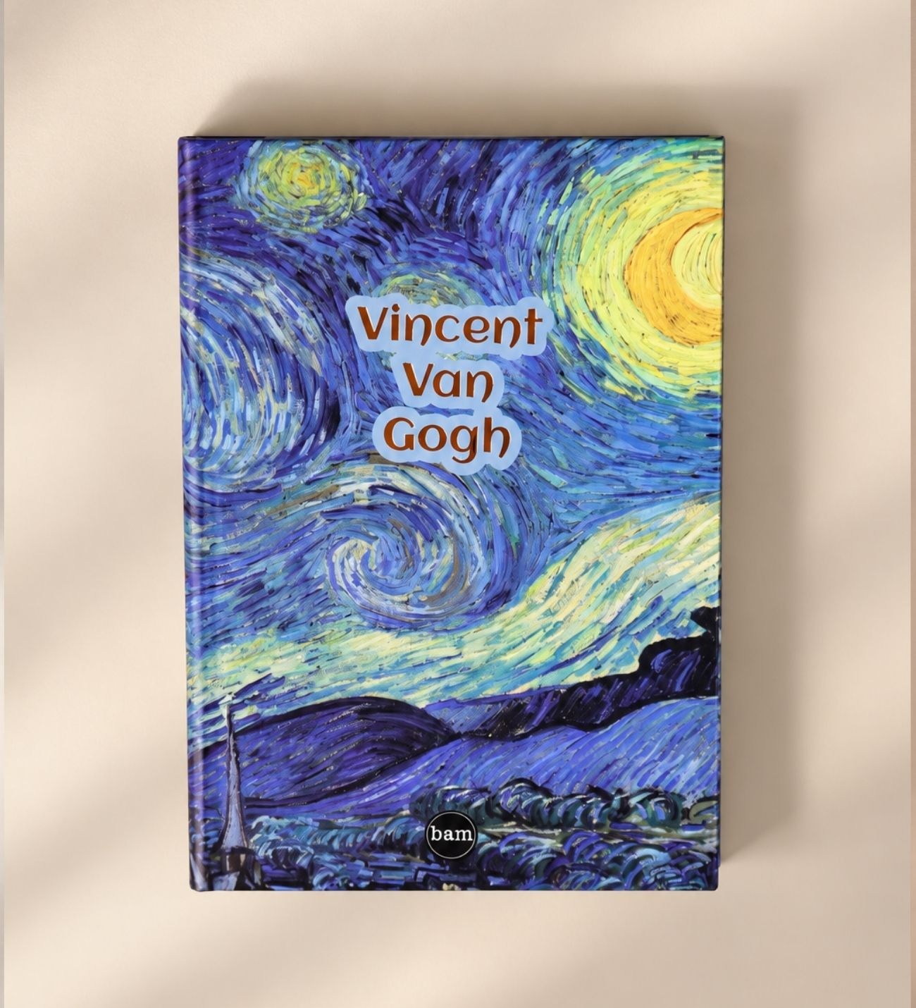 Van Gogh Tasarımlı Sert Kapaklı Mini Defter