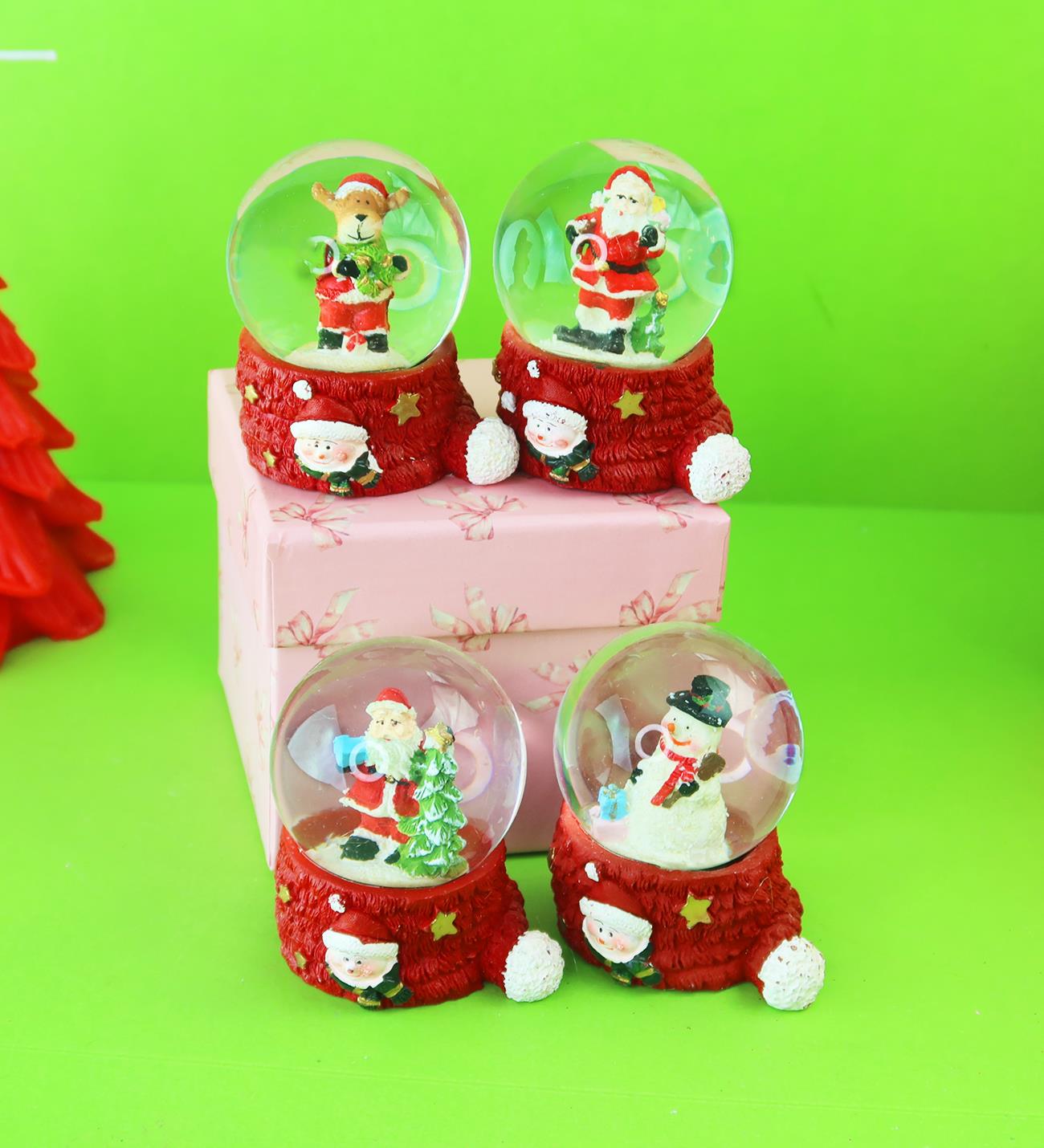 Yılbaşı Kar Küresi 7 cm x12