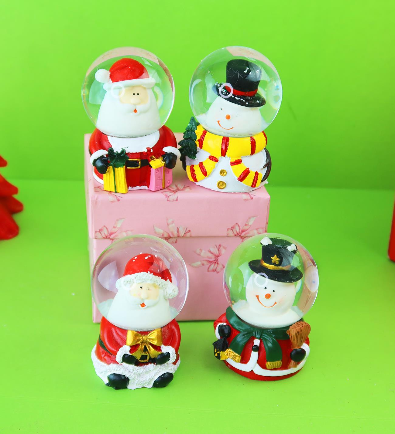 Yılbaşı Kar Küresi 8 cm x12