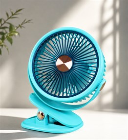 Bam ZB-125B TEK KADEMELİ ŞARJLI EL FANI