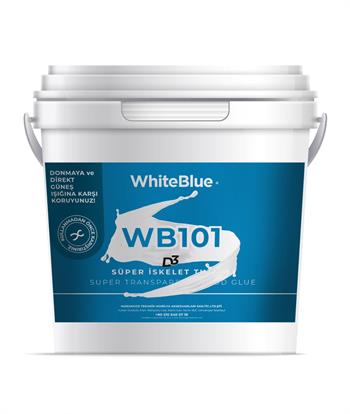 WhiteBlue WB 101 D3 Süper Şeffaf İskelet Tutkalı