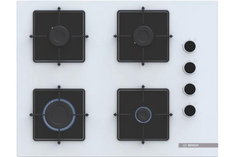 Bosch POP7C2P30O Gazlı Cam Ankastre Ocak