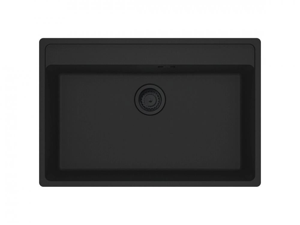 Franke 114.0661.666 Marıs Mrg 610-72 Tl Matt Black Tek Gözlü Damlalıksız Fragranit Eviye