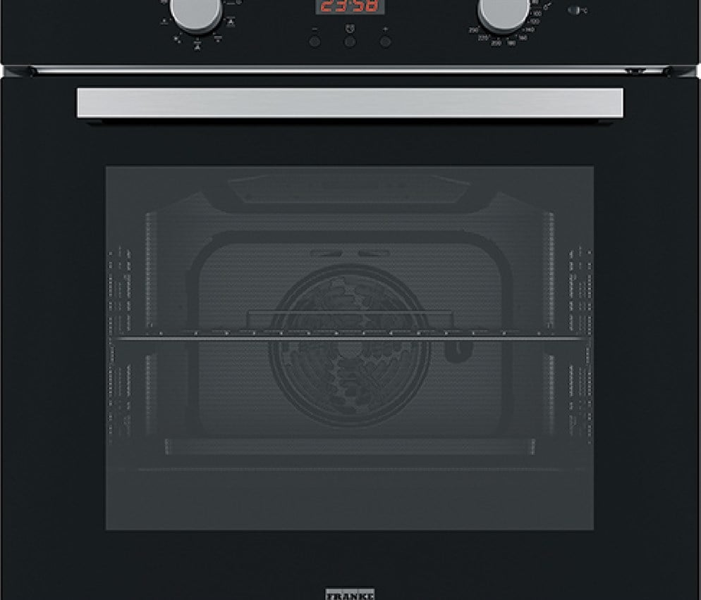 Franke 116.0609.447 Smart Lınear Dıgıtal Fsl 86 H Bk Siyah Ankastre Fırın
