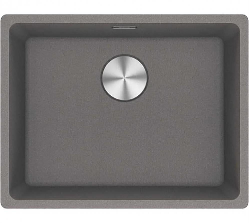 Franke 125.0688.493 Marıs Mrg 110-52 Stone Grey Tek Gözlü Damlalıksız Bx Fragranit Eviye
