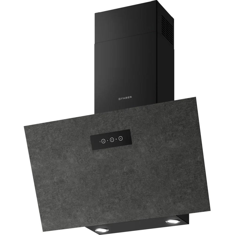 Franke 3300694726 Grexia GRES DG 80 cm Siyah/Dark Grey Porselen Faber Davlumbaz