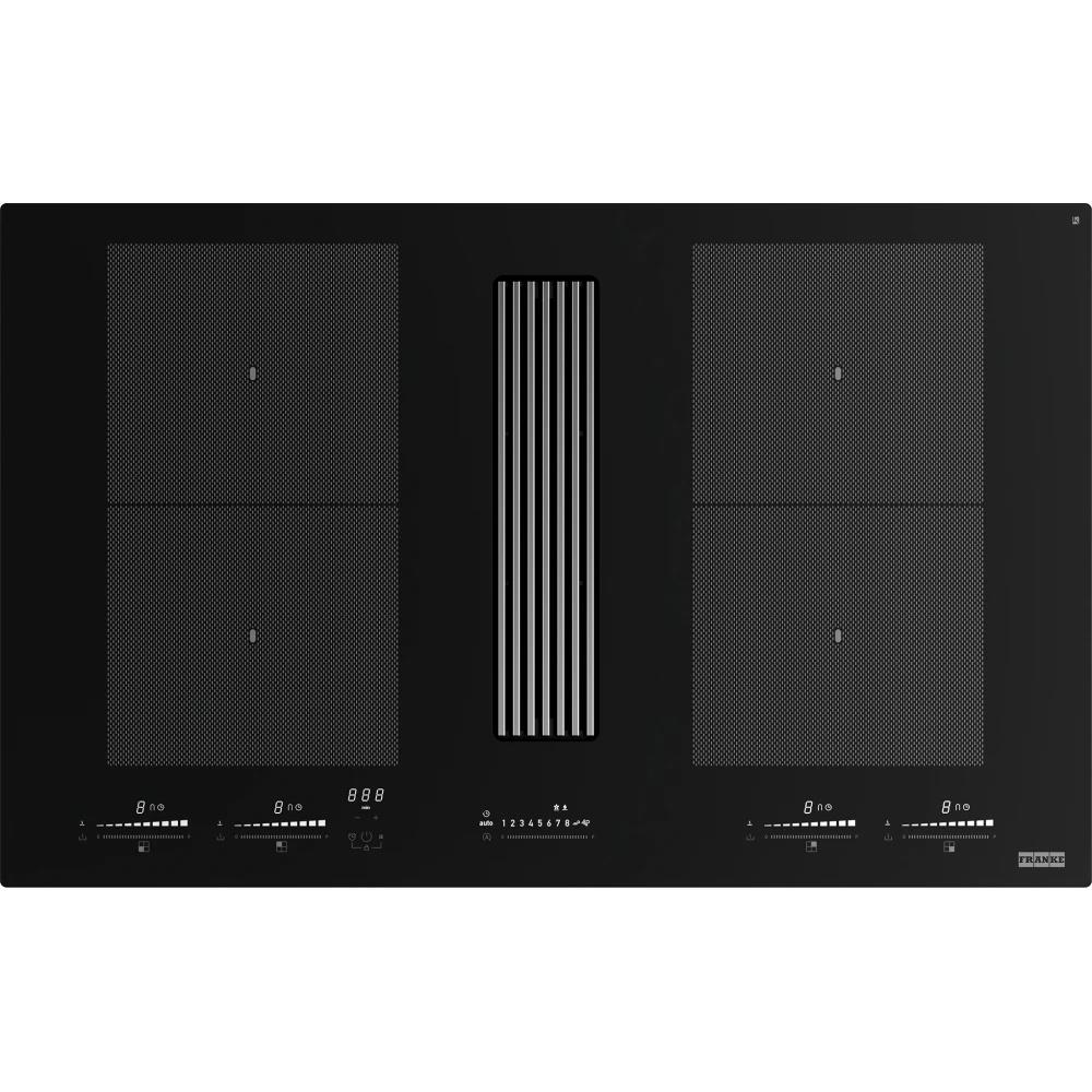 Franke 3400705335 MYTHOS 2GETHER ICON STEEL FMY 8391 R HI Black Glass Ankastre Ocak