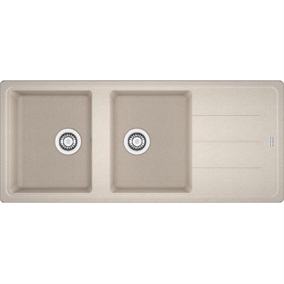 Franke Fragranit Basis Bfg 621 Sahara 2 Gözlü Sag/Sol Damlalıklı Renkli Eviye