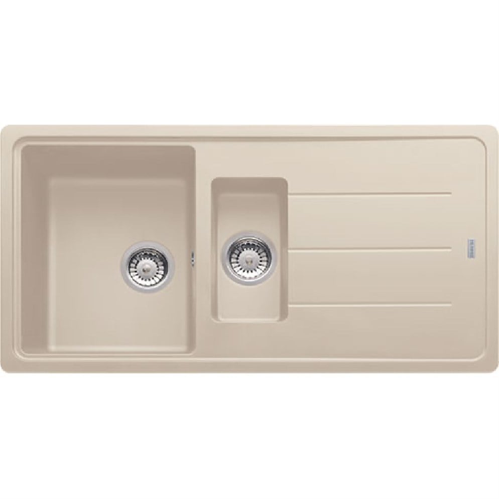 Franke Fragranit Basis Bfg 651 Sahara 1.5 Gözlü Sağ/Sol Damlalıklı Renkli Eviye