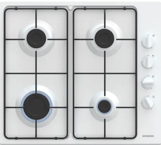 Siemens EB6C2PK80O Ankastre Beyaz Emaye Ocak