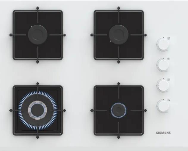 Siemens EO7C2HP30O Ankastre Beyaz Cam Ocak