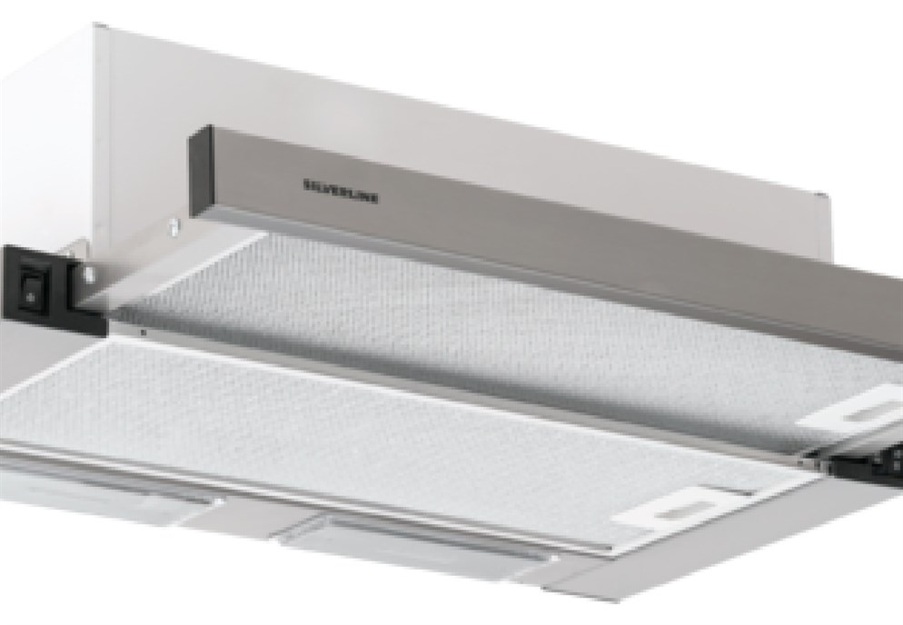 Silverline Cristal - Inox Sürgülü Aspiratör