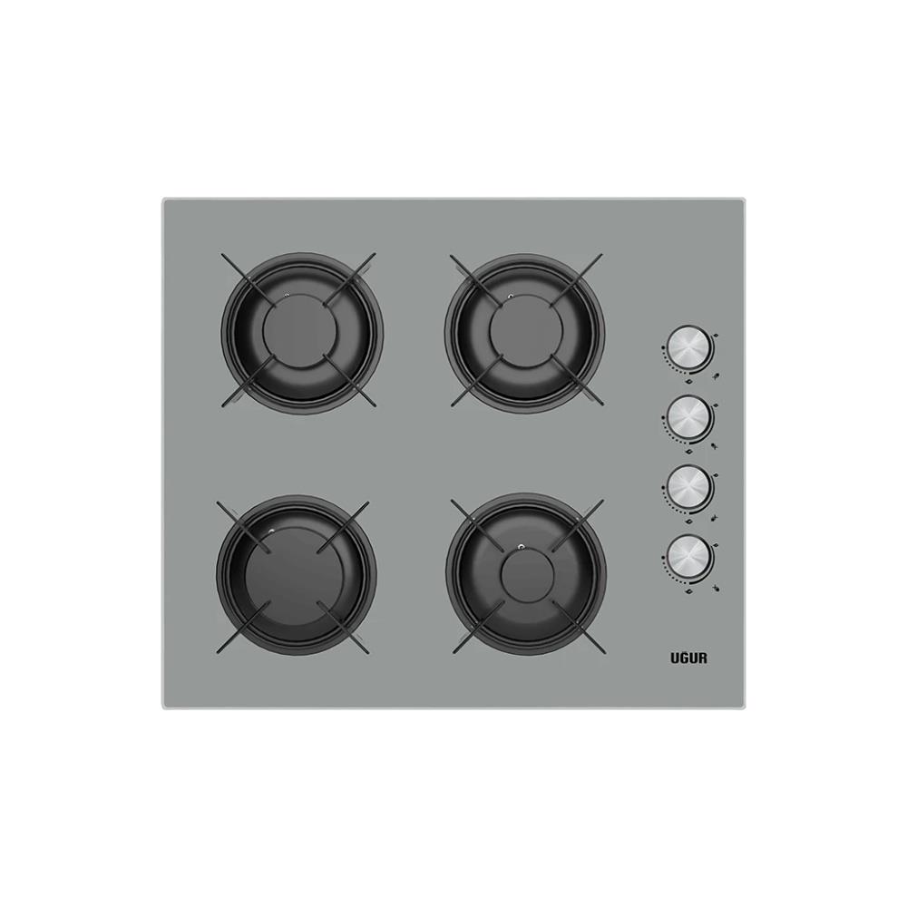 Uğur UEO 6040W0 GCY 2R1 Gri Cam Ocak