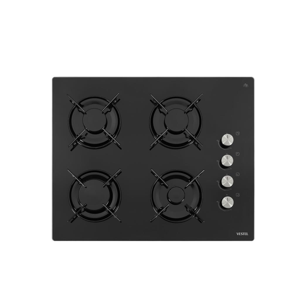 Vestel AO-65104 S-T Siyah Ankastre Ocak