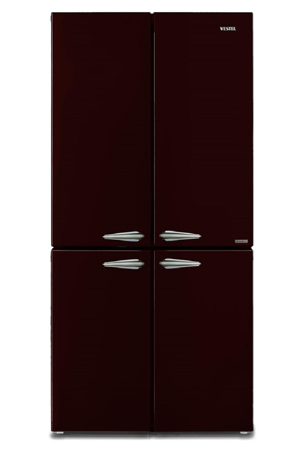 Vestel FD56011 Bordo Retro Gardirop Tipi Buzdolabı