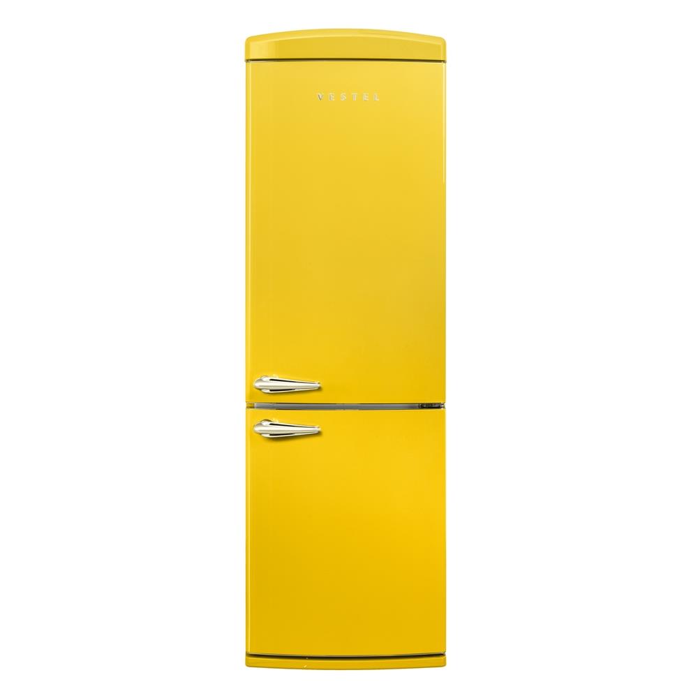 Vestel RETRO NFK37011 SARI Buzdolabı