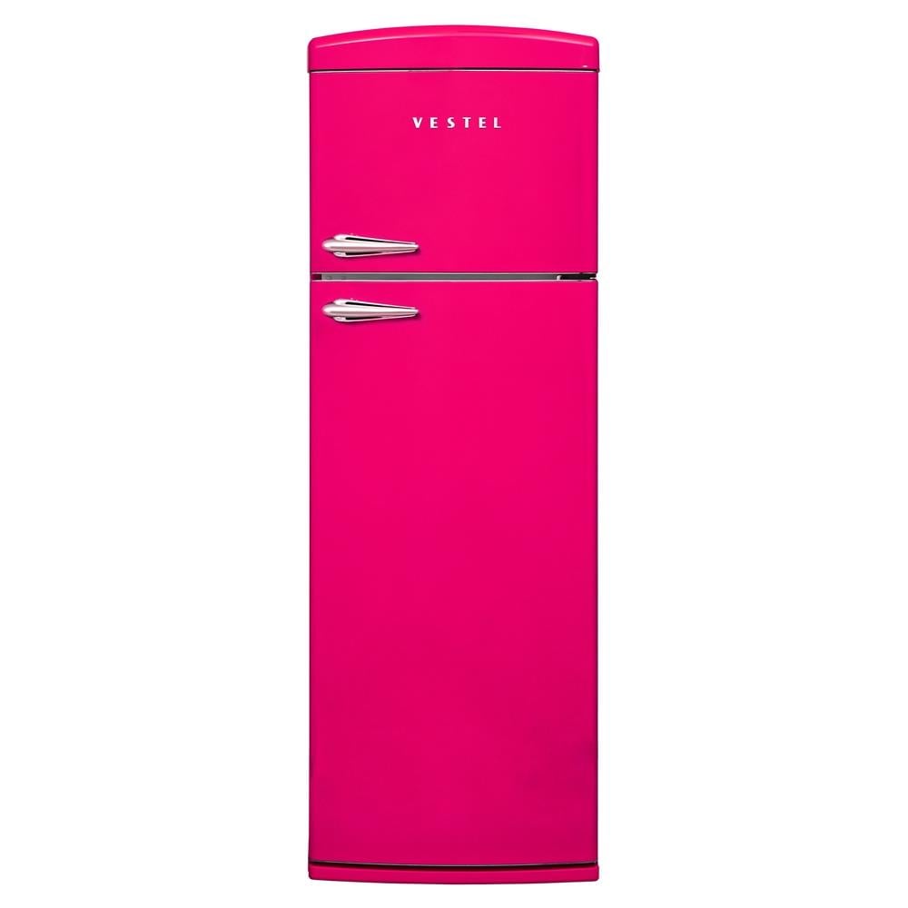 Vestel SC32001 Pembe Retro Buzdolabı