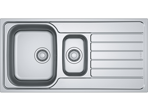 Franke Celik Spark Skx 651 1.5 Gözlü Sağ Damlalıklı Eviye