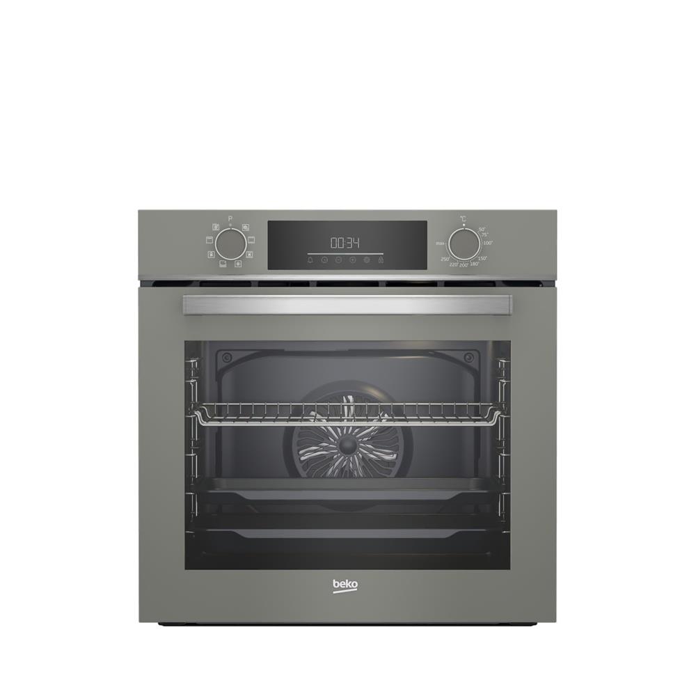Beko BFC 430 G Gri 8 Fonk.Buharlı Pişirme Ankastre Fırın