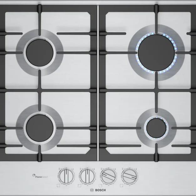 Bosch PCP6A5I90 Gazlı Cam Ankastre Ocak