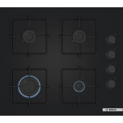 Bosch POP6C6P31O Gazlı Cam Ankastre Ocak