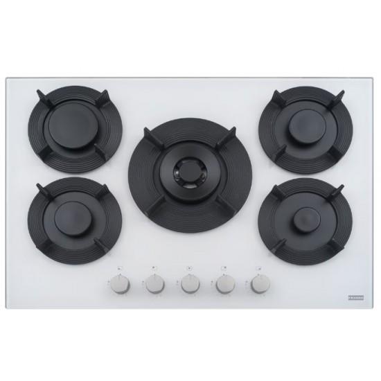 Franke 106.0541.753 Marıs Free Fhmf 755 4G Dc C Whıte Glass Ankastre Ocak