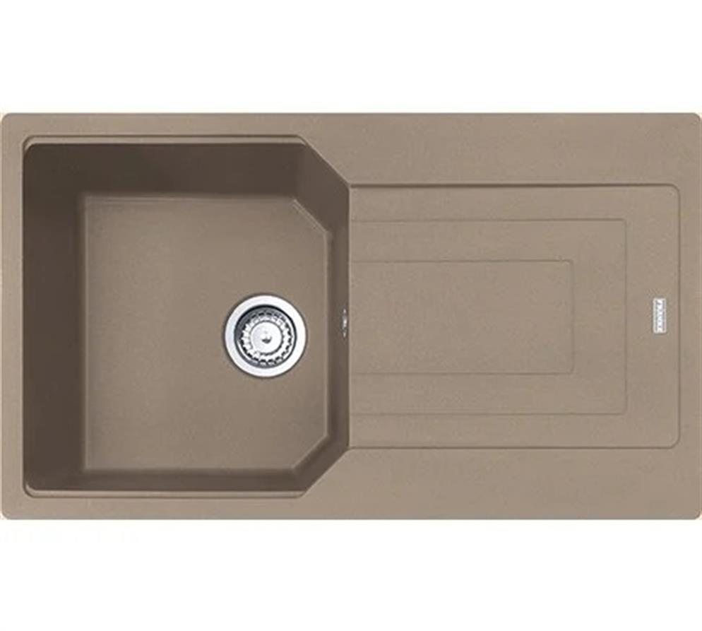 Franke 114.0688.486 Fragranit Evye Urban Ubg 611-86 Oyster Tekgözlü Bx Fragranit Eviye