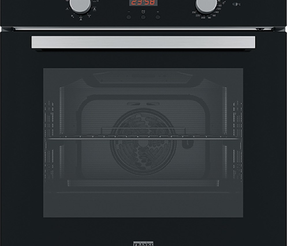 Franke 116.0609.447 Smart Lınear Dıgıtal Fsl 86 H Bk Siyah Ankastre Fırın