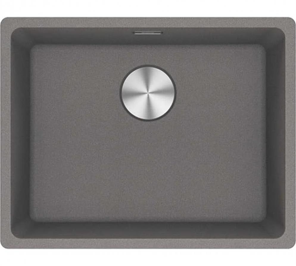 Franke 125.0688.493 Marıs Mrg 110-52 Stone Grey Tek Gözlü Damlalıksız Bx Fragranit Eviye