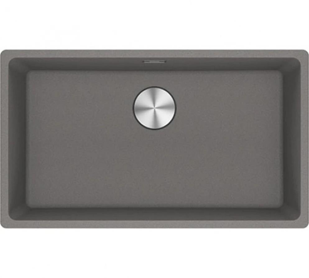 Franke 125.0688.498 Marıs Mrg 110-72 Stone Grey Tek Gözlü Damlalıksız Bx Fragranit Eviye
