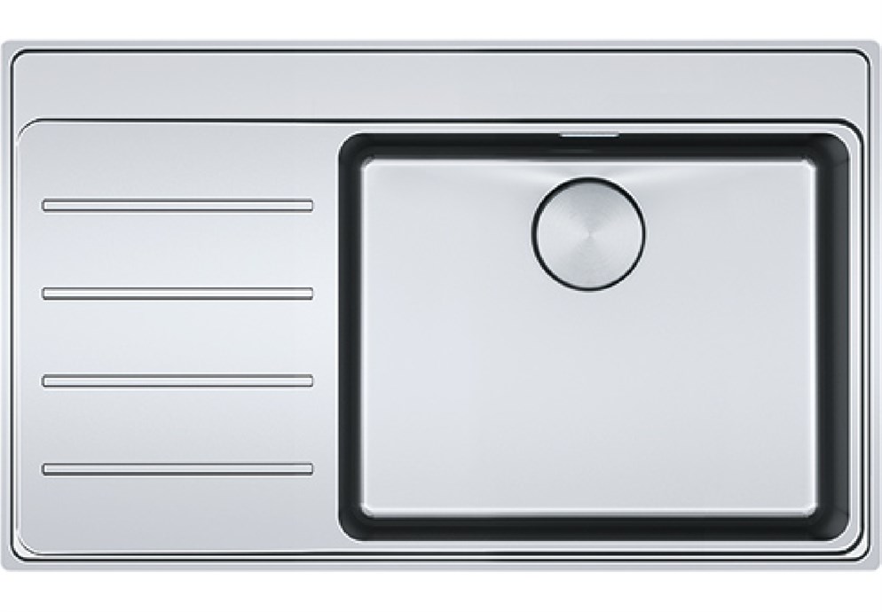 Franke 127.0638.907 Çelik Eviye Mythos Myx 211-86 3 1/2 Sol Damlalıklı Eviye