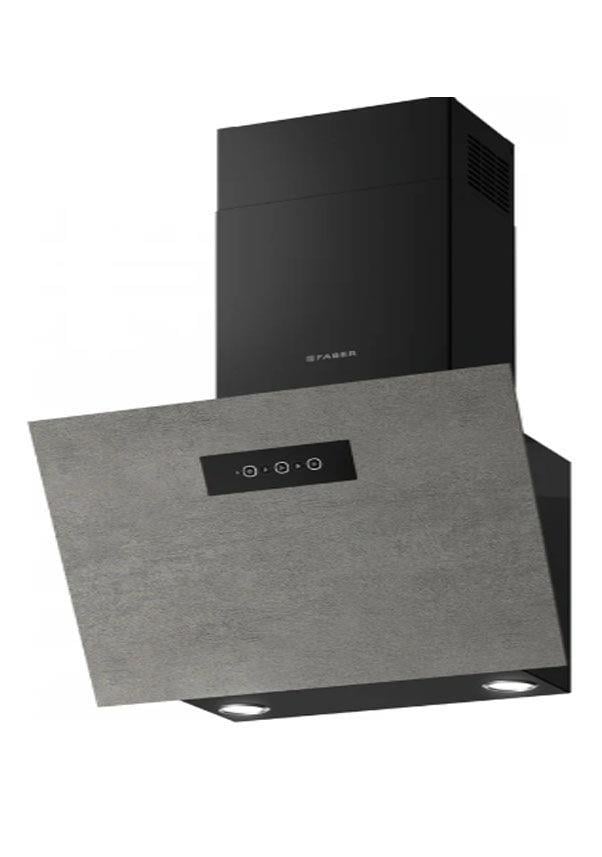 Franke 3300694728 Grexia GRES LG 80 cm Siyah/Light Grey Porselen Faber Davlumbaz